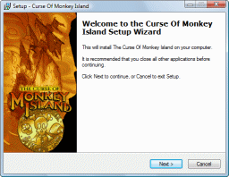 Curse of Monkey Island Setup