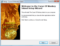 Curse of Monkey Island Setup