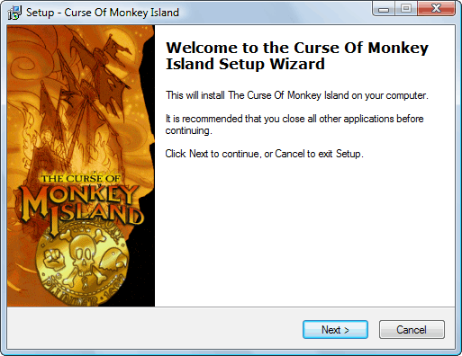 amatør Hårdhed Forkert Curse of Monkey Island Setup - Quick And Easy Software