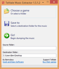 Telltale Music Extractor